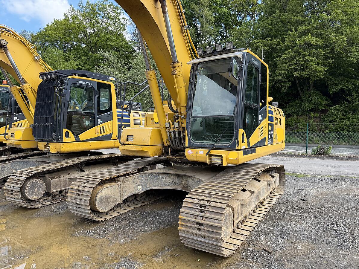 Kettenbagger Komatsu PC 210 LCi-11 mit GPS