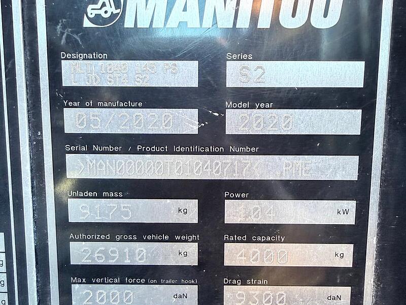 Teleskoplader Manitou Manitou MLT1040