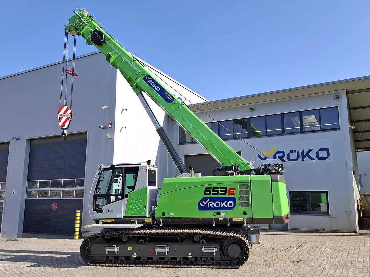 Raupenkran Sennebogen 653 R-E