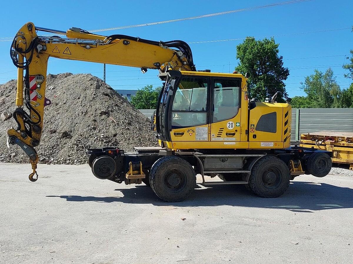 Zweiwegebagger Liebherr A 922 Rail Litronic
