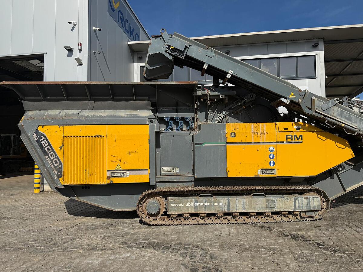 Brecheranlage mobil Rubble Master RM 120GO! + MS 125GO!