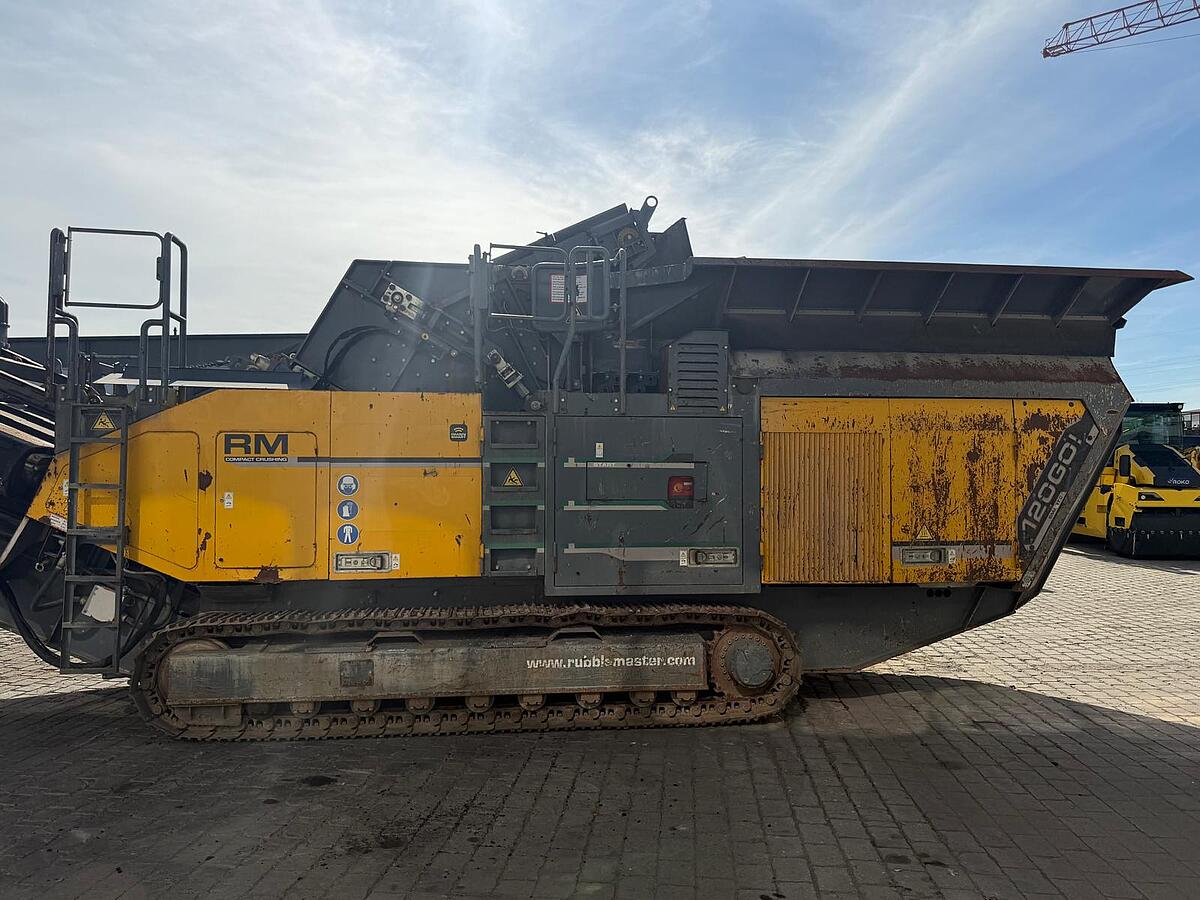 Brecheranlage mobil Rubble Master RM 120GO! + MS 125GO!