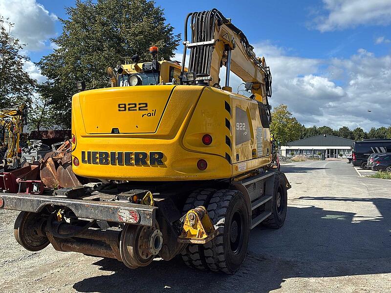 Zweiwegebagger Liebherr A 922 Rail Litronic