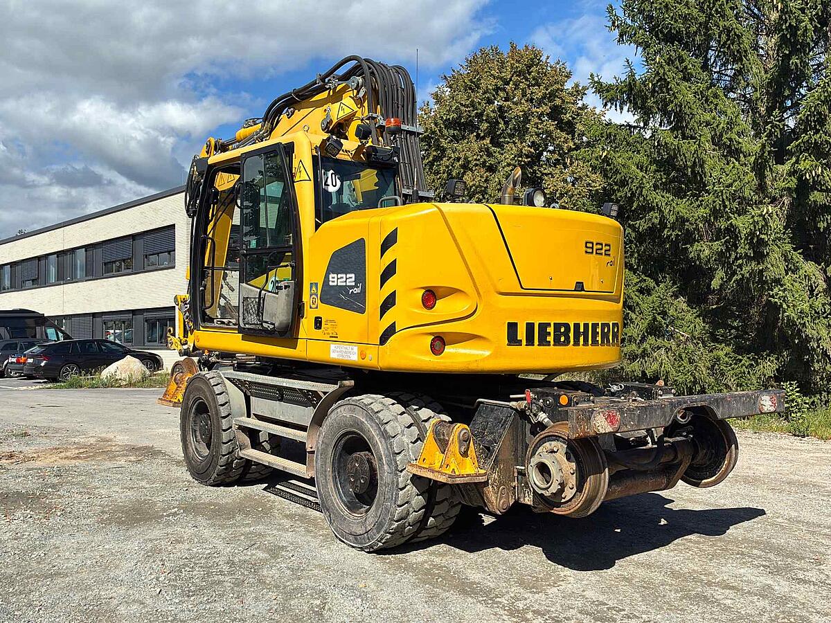 Zweiwegebagger Liebherr A 922 Rail Litronic