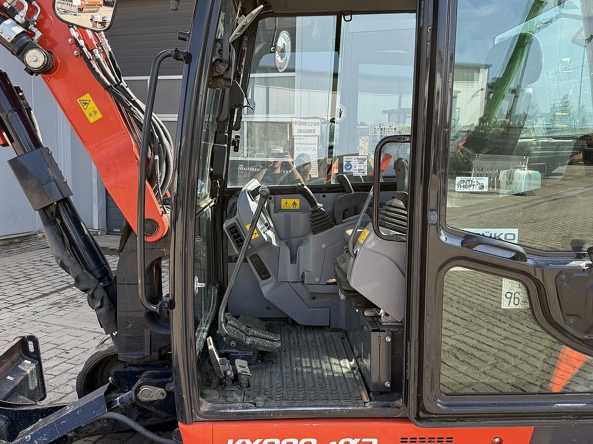 Kompaktbagger Kubota KX080 - 4alpha2 mit OQ60-5